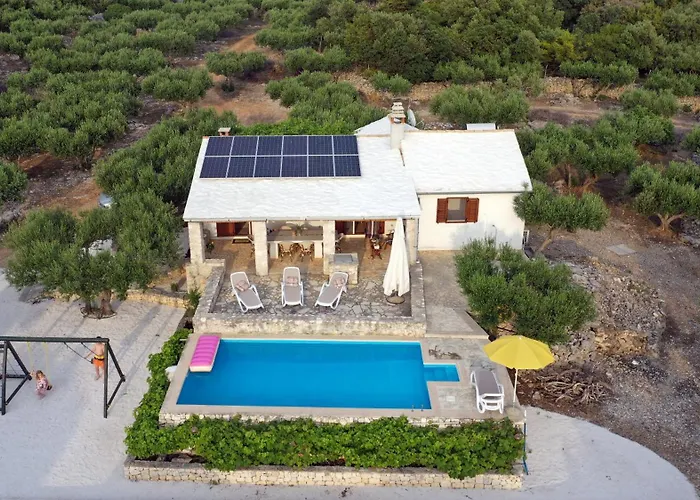 Holiday Home Stomorica - Secluded Olive Estate With Private Pool, Brac